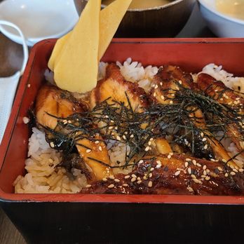 Kaki Sushi - Unagi bowl. Bonus egg~ - Japanese Near Me - Pleasanton, California Kaki Sushi - Unagi bowl. Bonus egg~ - Japanese Near Me - Pleasanton, California