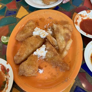 Andrade's Restaurante Mexicano - Sopapilla for dessert - really good! - Mexican Near Me - Boise, Idaho