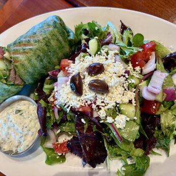 Panini Kabob Grill - Koobideh Wrap with Mediterranean Greek Salad - Mediterranean Near Me - Carlsbad, California Panini Kabob Grill - Koobideh Wrap with Mediterranean Greek Salad - Mediterranean Near Me - Carlsbad, California