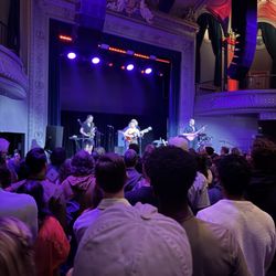 August Hall - Bright color, texture, and features of audience members for entire show. Awkward = less dancing = less fun show.