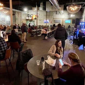 Joymongers Barrel Hall - people eating and drinking - Brewpubs Near Me - Winston-Salem, North Carolina