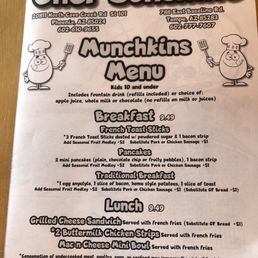 Kids Menu