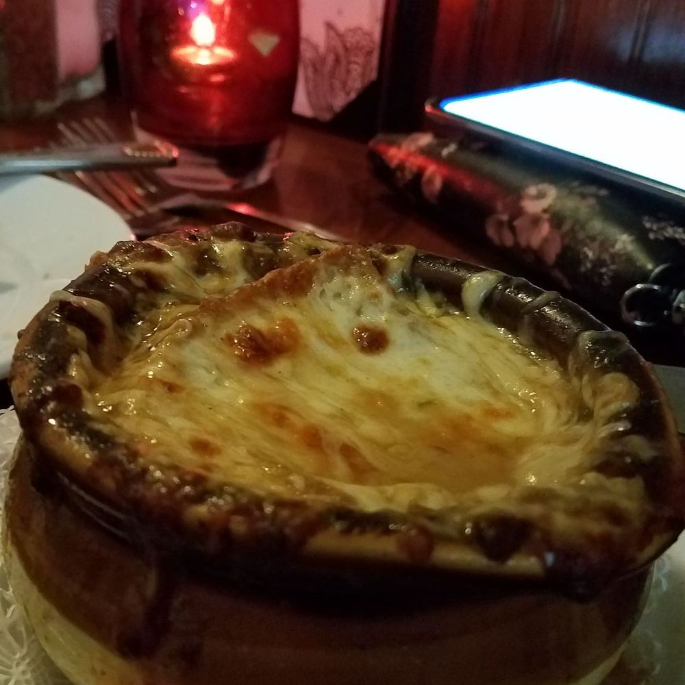 Mia Regazza - French onion soup - Italian Near Me - Abington, Massachusetts