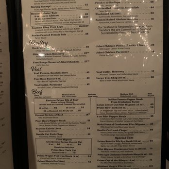 Dal Rae Restaurant - Entree menu 1/15/23 - Steakhouses Near Me - Pico Rivera, California Dal Rae Restaurant - Entree menu 1/15/23 - Steakhouses Near Me - Pico Rivera, California
