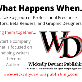 Wickedly Deviant Publishing - How we came to be. - Editorial Services Near Me Wickedly Deviant Publishing - How we came to be. - Editorial Services Near Me