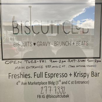 Biscuitclub - Directions posted - Coffee & Tea Near Me - Anchorage, Alaska