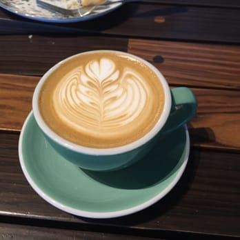 PublicUs - A beautifully designed latte (I forget the actual name) - Coffee & Tea Near Me - Las Vegas, Nevada