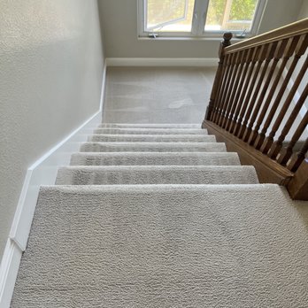 Peninsula Chem-Dry - Freshly cleaned carpeted stairs - Carpet Cleaning Near Me - Belmont, California Peninsula Chem-Dry - Freshly cleaned carpeted stairs - Carpet Cleaning Near Me - Belmont, California
