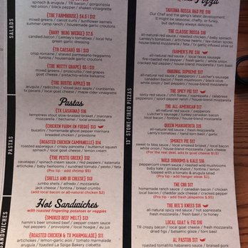 Taverna Rossa - Menu - Pizza Near Me - Plano, Texas Taverna Rossa - Menu - Pizza Near Me - Plano, Texas