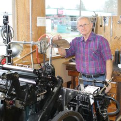 Action Printers - Foil Stamping or Embossing - No problem for Jim!