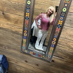 Outfit at Cavender's Tryin in the dress room