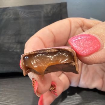 Tucson Chocolate Factory - Ancho caramel Bon Bon - Chocolatiers & Shops Near Me - Tucson, Arizona Tucson Chocolate Factory - Ancho caramel Bon Bon - Chocolatiers & Shops Near Me - Tucson, Arizona