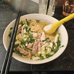 Pho ga....with egg noodles Pho ga....with egg noodles