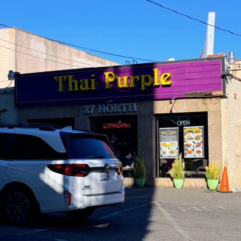 Thai Purple - Back entrance across from the parking garage - Thai Near Me - Alhambra, California