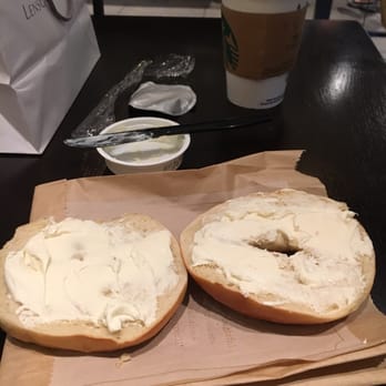 Starbucks - Plain bagel toasted with cream cheese with a tall white chocolate mocha. - Coffee & Tea Near Me - Hialeah, Florida Starbucks - Plain bagel toasted with cream cheese with a tall white chocolate mocha. - Coffee & Tea Near Me - Hialeah, Florida