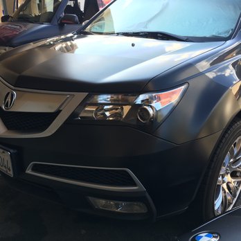 JDM Sounds & Tint - MDX vinyl bra - Car Stereo Installation Near Me - Bakersfield, California