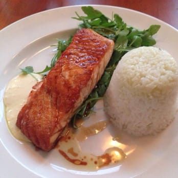 The Aviary - Salmon.  Very good. - New American Near Me - Swansea, Massachusetts