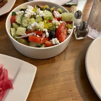 Greek Taverna - Side Salad - Greek Near Me - Edgewater, New Jersey Greek Taverna - Side Salad - Greek Near Me - Edgewater, New Jersey