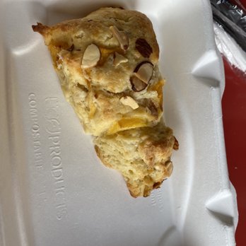 The Wild Rabbit Cafe - Peach almond scone - Cafes Near Me - Torrey, Utah
