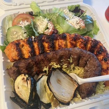 Pom & Olive - Koobideh Combo - New American Near Me - Newport Beach, California