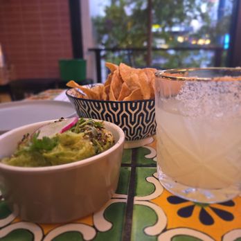 Buen Provecho - Skinny Marg & Chips with Guac. Soooooo good!!! - Mexican Near Me - Long Beach, California