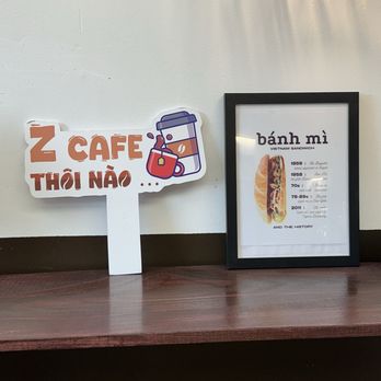 Z Coffee & Banh Mi - Inside art - Sandwiches Near Me - Washington, Pennsylvania Z Coffee & Banh Mi - Inside art - Sandwiches Near Me - Washington, Pennsylvania