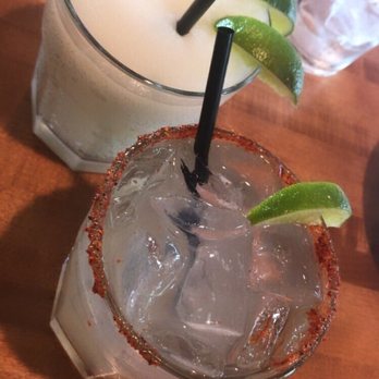 Cocina Madrigal - Jalapeño margarita on the rocks and frozen house margarita - Tacos Near Me - Phoenix, Arizona