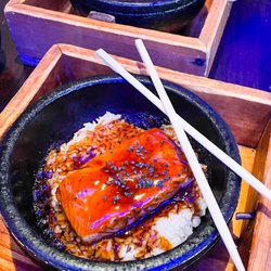 Don Ishiyaki & Ramen - Salmon Teriyaki rice bowl