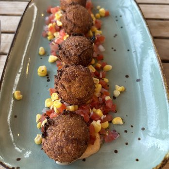 Coast - Crab Hush Puppies - New American Near Me - Amelia Island, Florida