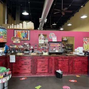 Craving Kernels - the inside of a candy shop - Popcorn Shops Near Me - Tomball, Texas