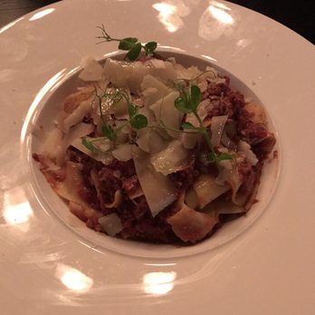 Massimo Restaurant - Pappardelle Bolognese - Italian Near Me - Providence, Rhode Island