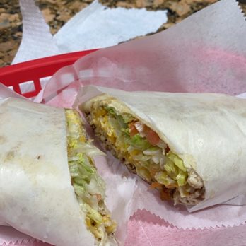 Taqueria Los Dos Amigos 2 - Chicken burrito with everything - Mexican Near Me - Miami, Florida Taqueria Los Dos Amigos 2 - Chicken burrito with everything - Mexican Near Me - Miami, Florida