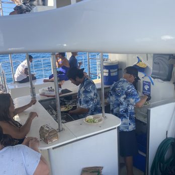 Blue Dolphin Charters - Serving dinner - Boating Near Me - Eleele, Hawaii Blue Dolphin Charters - Serving dinner - Boating Near Me - Eleele, Hawaii