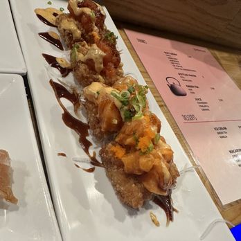 Aikan Sushi - Crispy tuna and crispy salmon - Izakaya Near Me - Northridge, California Aikan Sushi - Crispy tuna and crispy salmon - Izakaya Near Me - Northridge, California