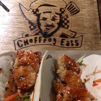 Cheffrey Eats - Shrimp chili tacos - Food Trucks Near Me - Boca Raton, Florida