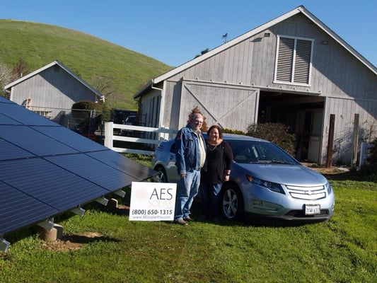 AES Solar Logo