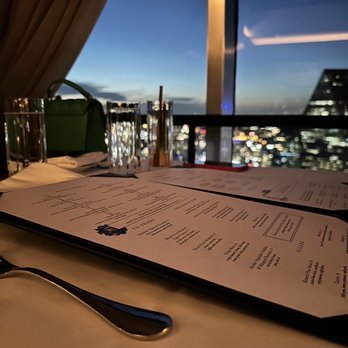 Monarch - The menu and view - Italian Near Me - Dallas, Texas
