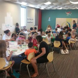 Salt Lake City Public Library - Glendale Branch - Activity room - "Candy Construction" day