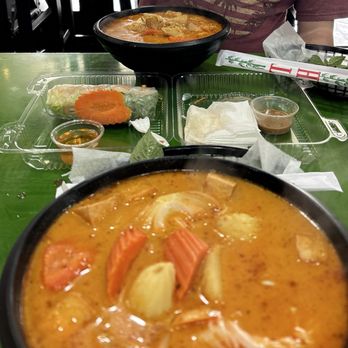 Cyclo Noodles - Cambodia. 10. Chicken Curry Vermicelli Noodle (with tofu) - Cambodian Near Me - Long Beach, California