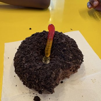 Hurts Donut - "Dirt" donut for my ant loving boy! - Donuts Near Me - El Paso, Texas