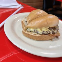 Ron’s Hamburger & Chili - "Jumbo" Cheeseburger. 1/3 lb
