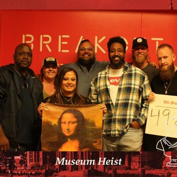 Breakout Games - Celebrating a friend's birthday. Wasn't allowed to take pics.. but trust me very fun experience - Escape Games Near Me - Indianapolis, Indiana