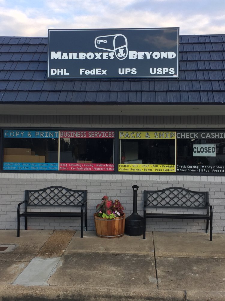 MAILBOXES AND BEYOND Updated August 2024 103 W Main St, Blytheville