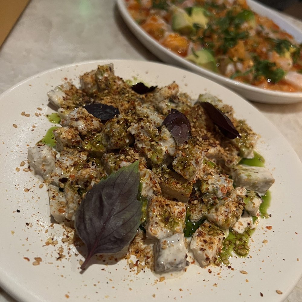 Este - Eggplant side - Seafood Near Me - Austin, Texas Este - Eggplant side - Seafood Near Me - Austin, Texas