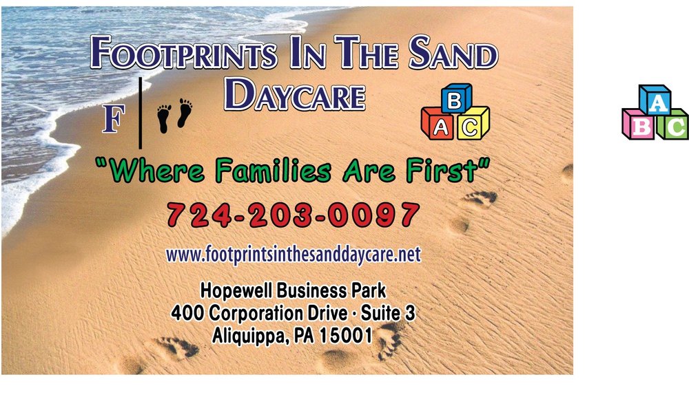 Footprints In The Sand Daycare - childcare center in Aliquippa, PA