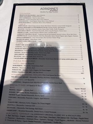Menu photo 5 Adrienne’s Pizzabar West Palm Beach, FL