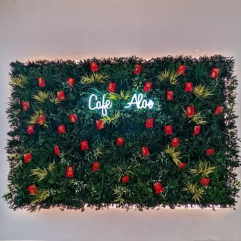 Cafe Aloe - Wall Mural - Cafes Near Me - Bellevue, Washington Cafe Aloe - Wall Mural - Cafes Near Me - Bellevue, Washington