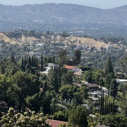 Top of Topanga Overlook - View of  the top of Topanga overlook