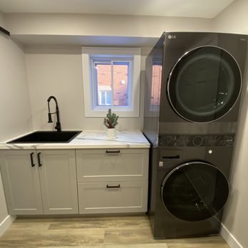 Panache in Motion Renos - An updated laundry space adds value to your home when trying to sell. - General Contractors Near Me