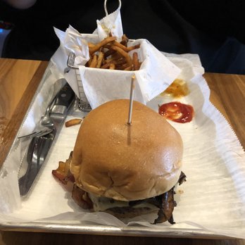 Brgr Stop - Bet it All on Black Garlic Burger - American Near Me - Fort Lauderdale, Florida